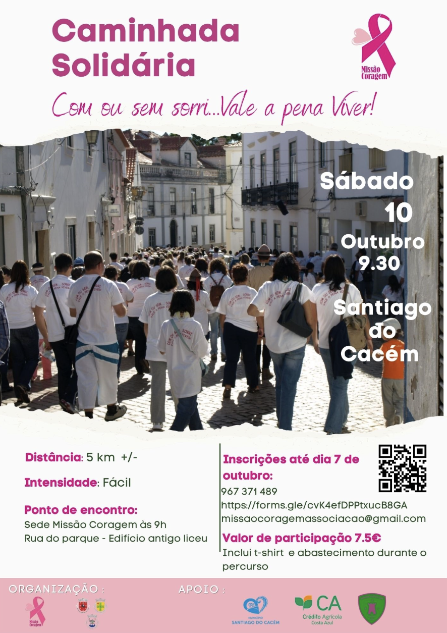 Caminhada solidária – Com ou sem sorri…Vale a pena Viver! — event image